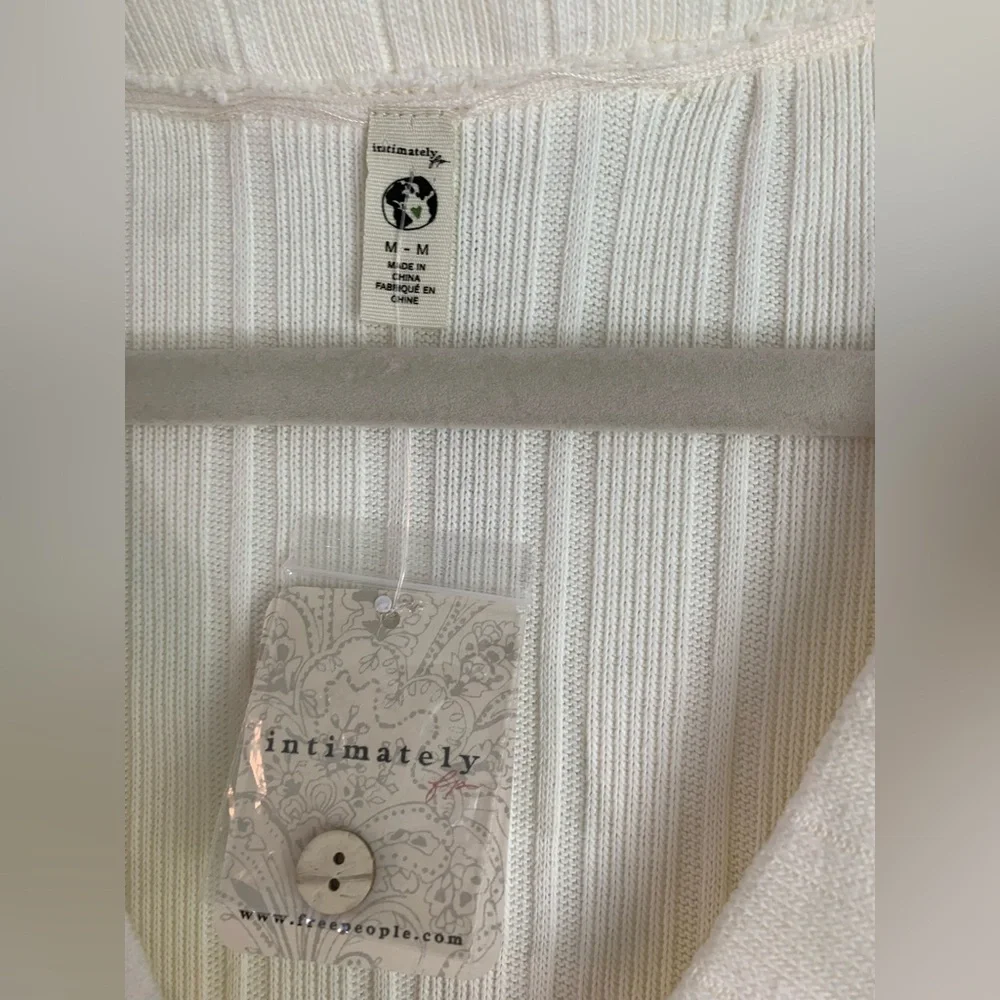 FREE PEOPLE Intimately Good Feels‎ Romper Vanilla Size Medium
